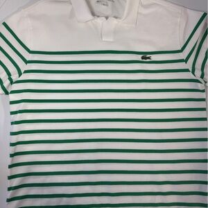Lacoste White Polo Shirt